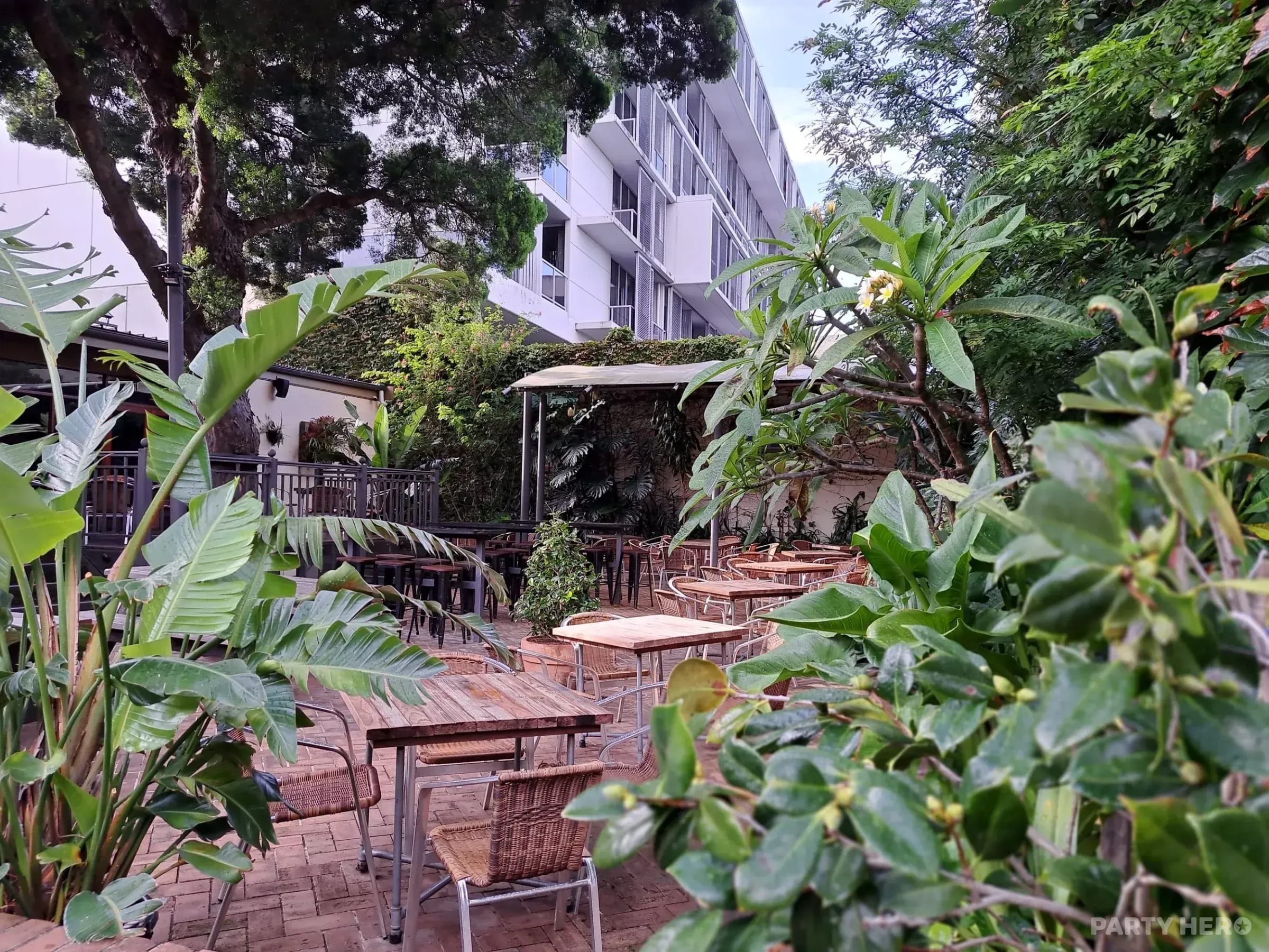 Beer Garden at Iron Duke Hotel - party venue in Sydney