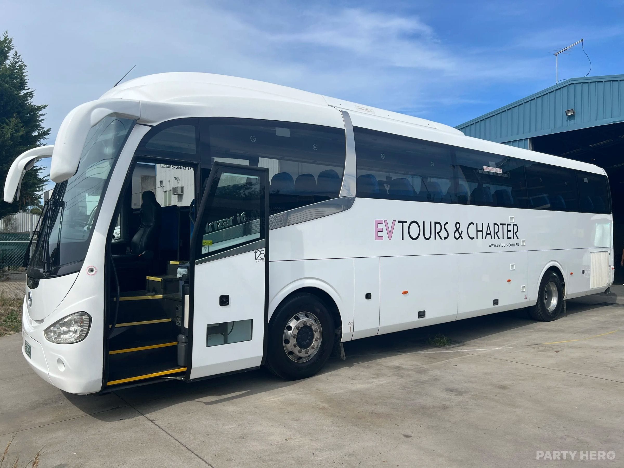 EV Tours & Charter - party bus hire on the Mornington Peninsula