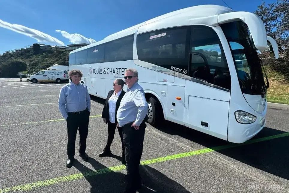 EV Tours & Charter - party bus hire on the Mornington Peninsula