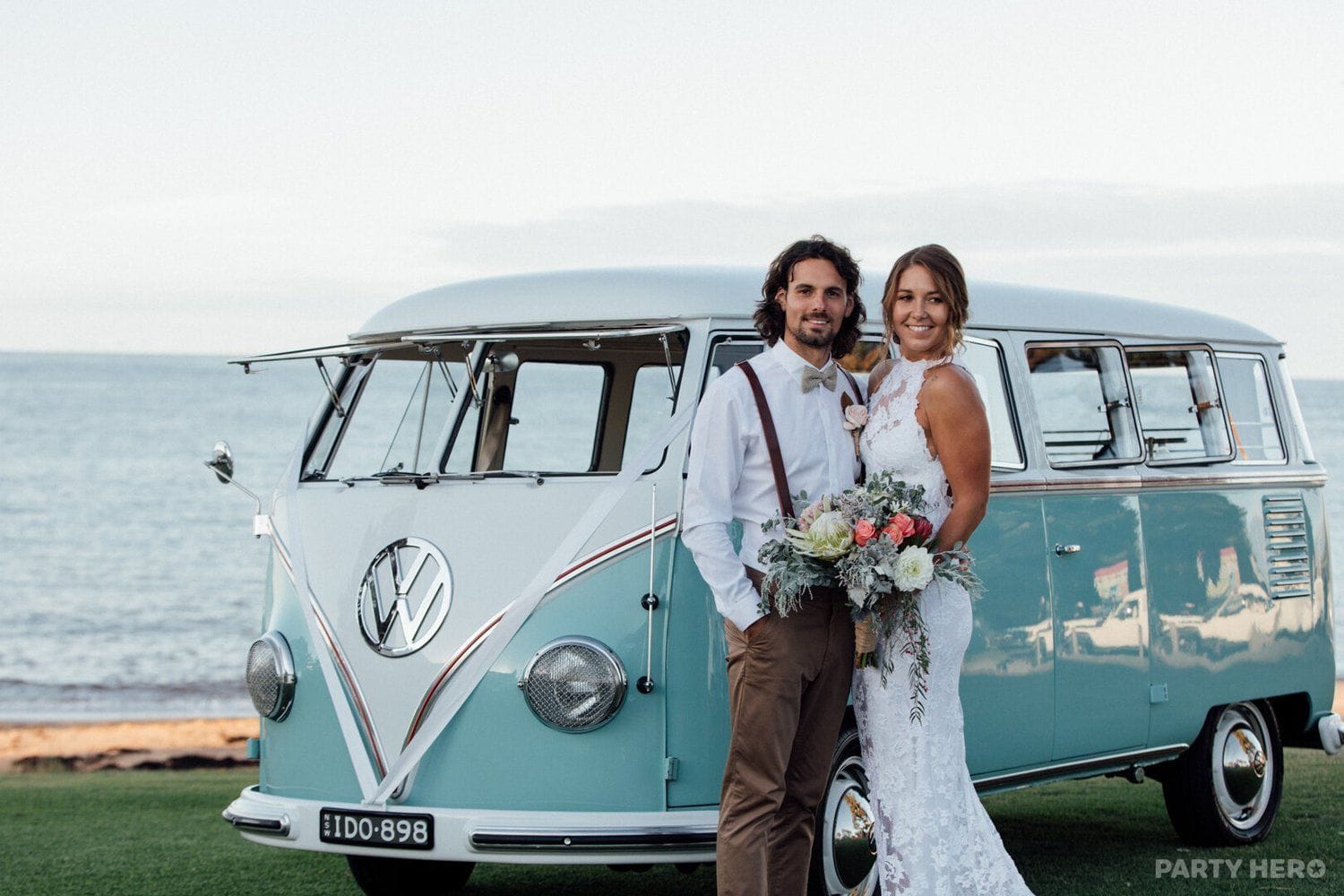 Kombi Weddings wedding car hire in Sydney
