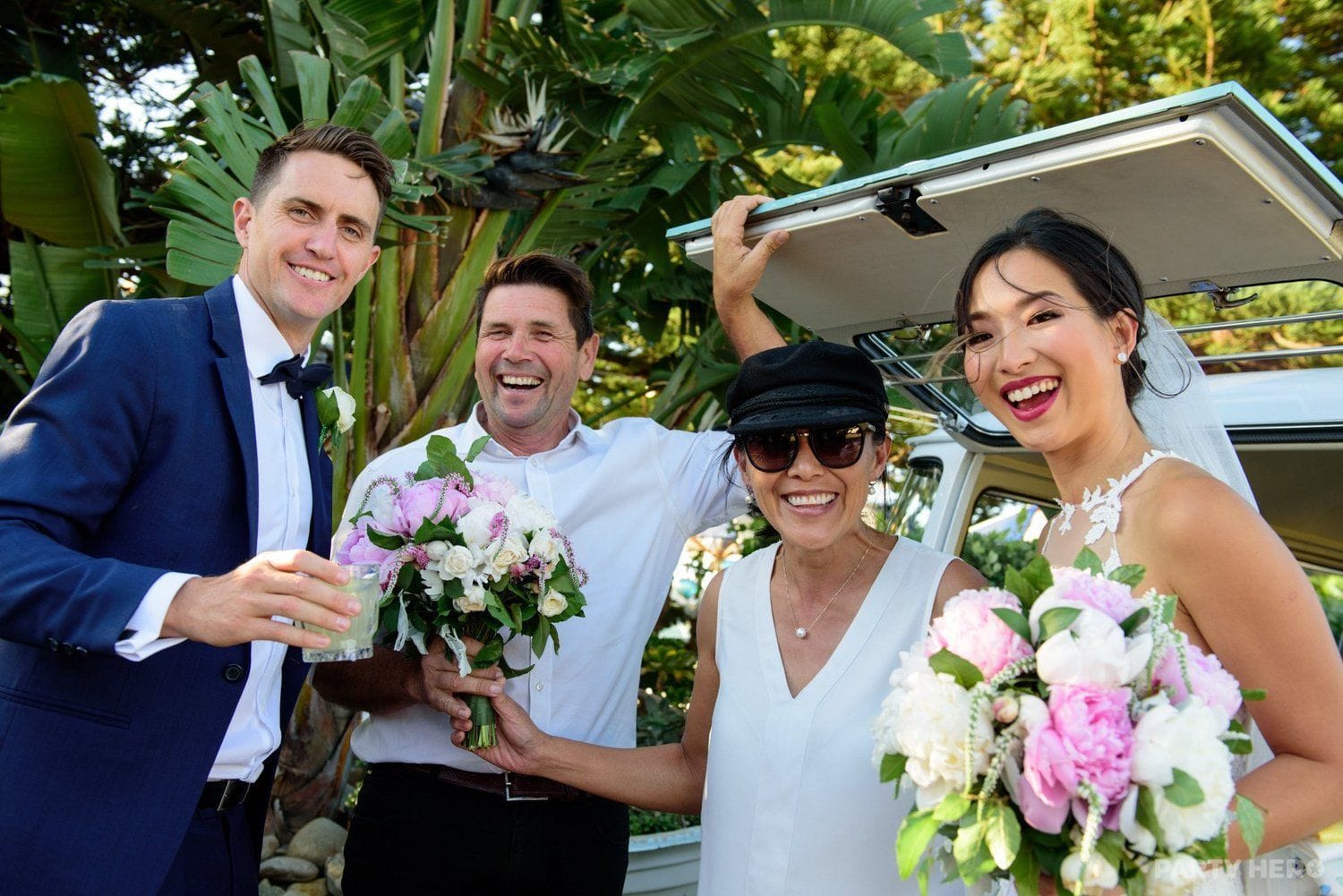 Kombi Weddings wedding car hire in Sydney