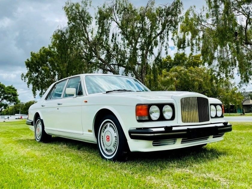 A Golden Roller - wedding car hire in Brisbane