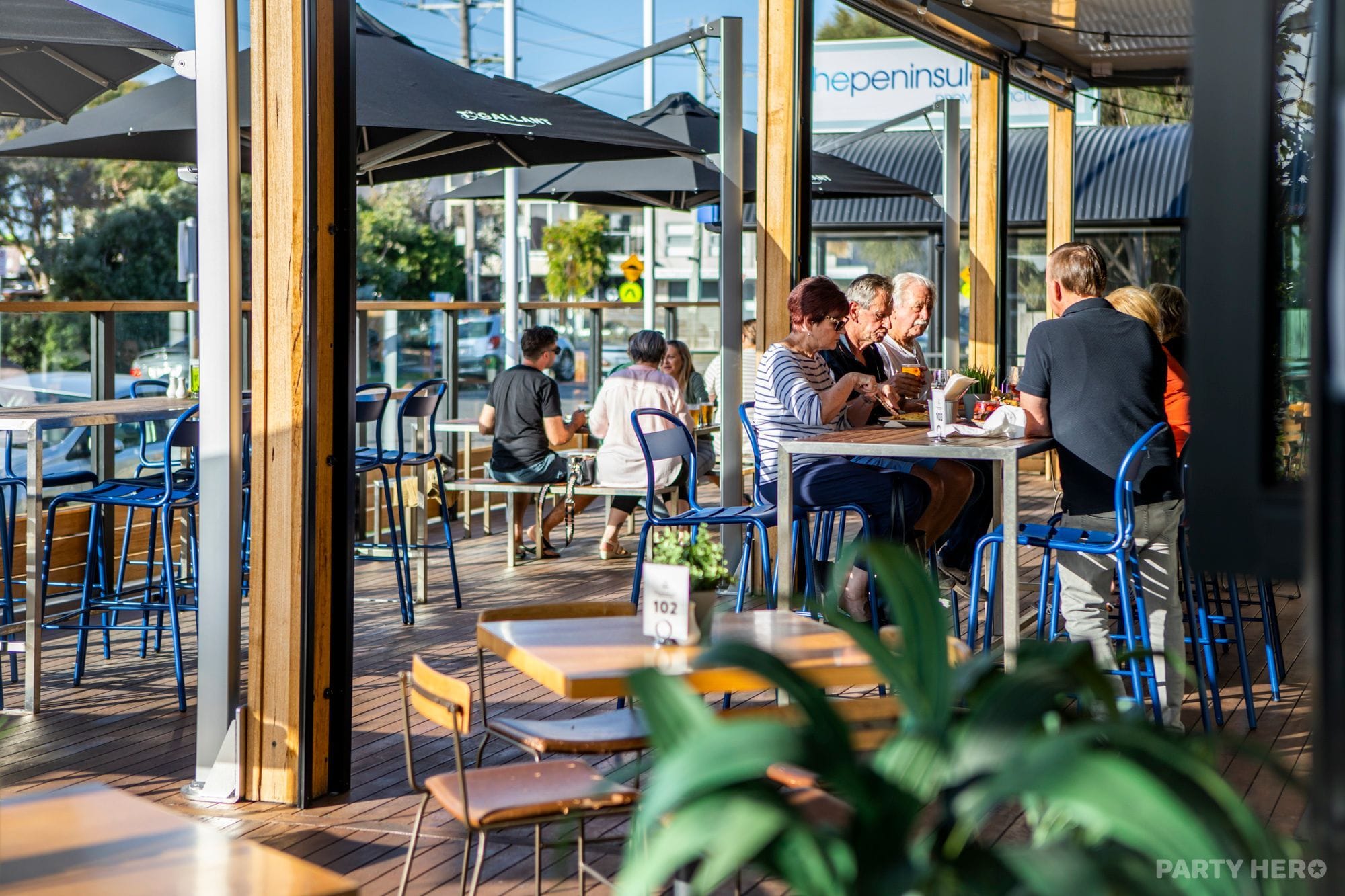 The Peninsula Club - party venue on the Mornington Peninsula