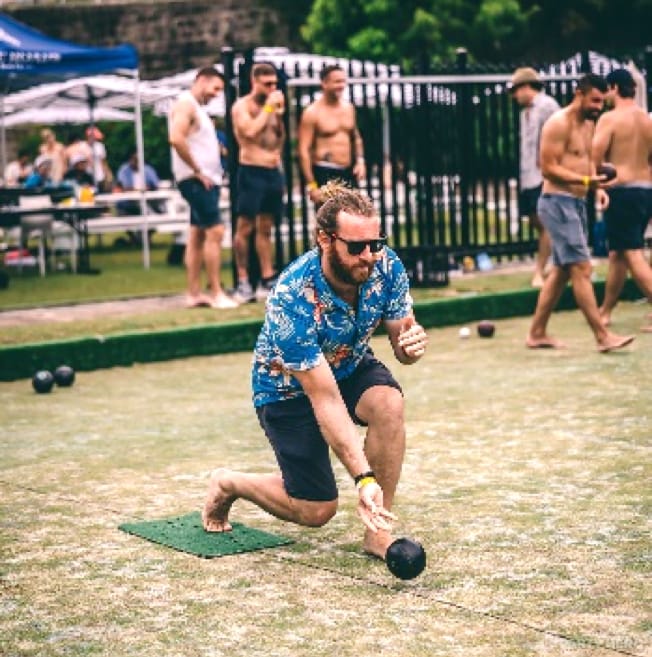Coogee Beach Club lawn bowls in Sydney - group bookings
