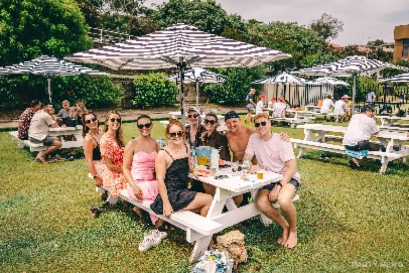 Coogee Beach Club lawn bowls in Sydney - group bookings