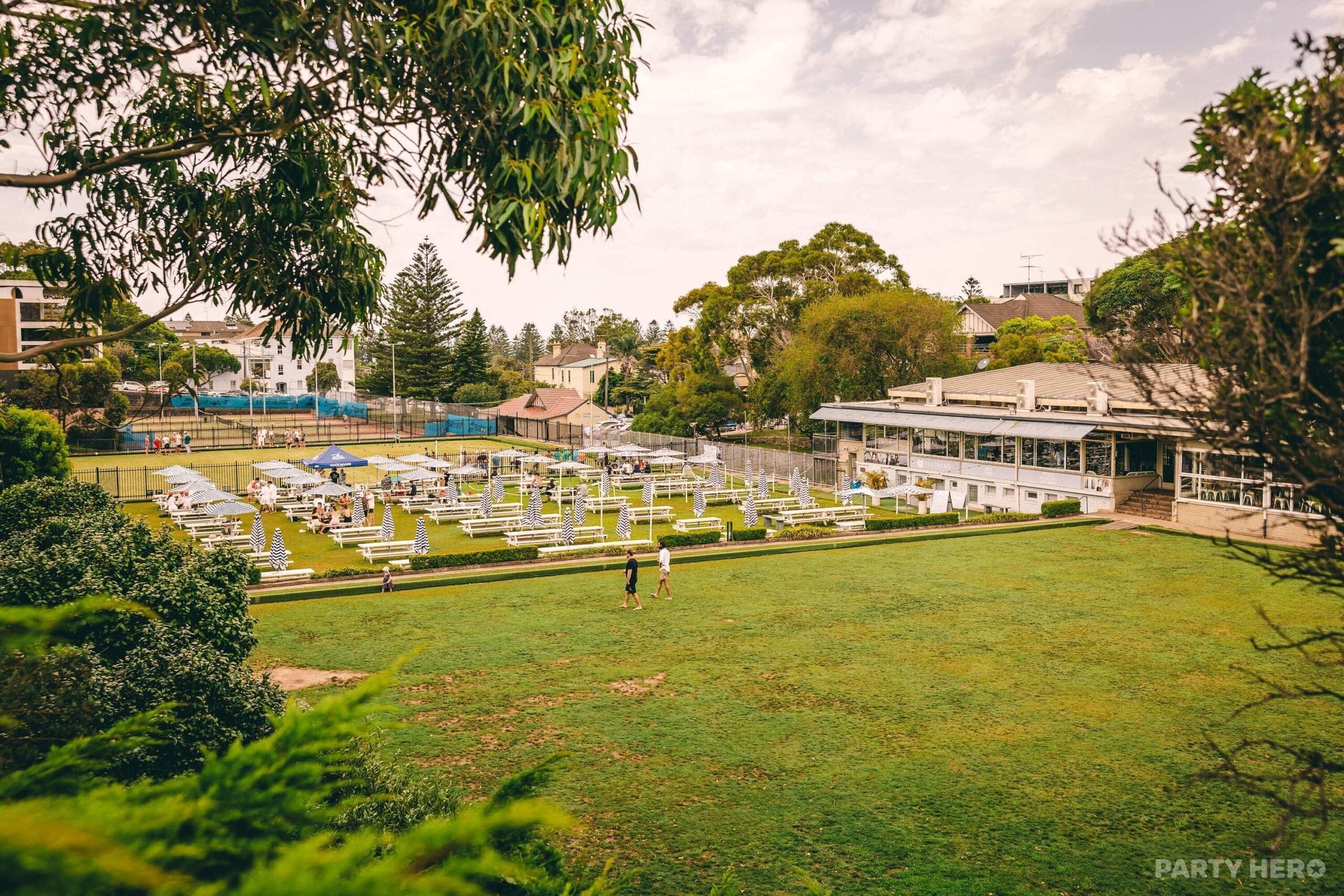 Coogee Beach Club lawn bowls in Sydney - group bookings