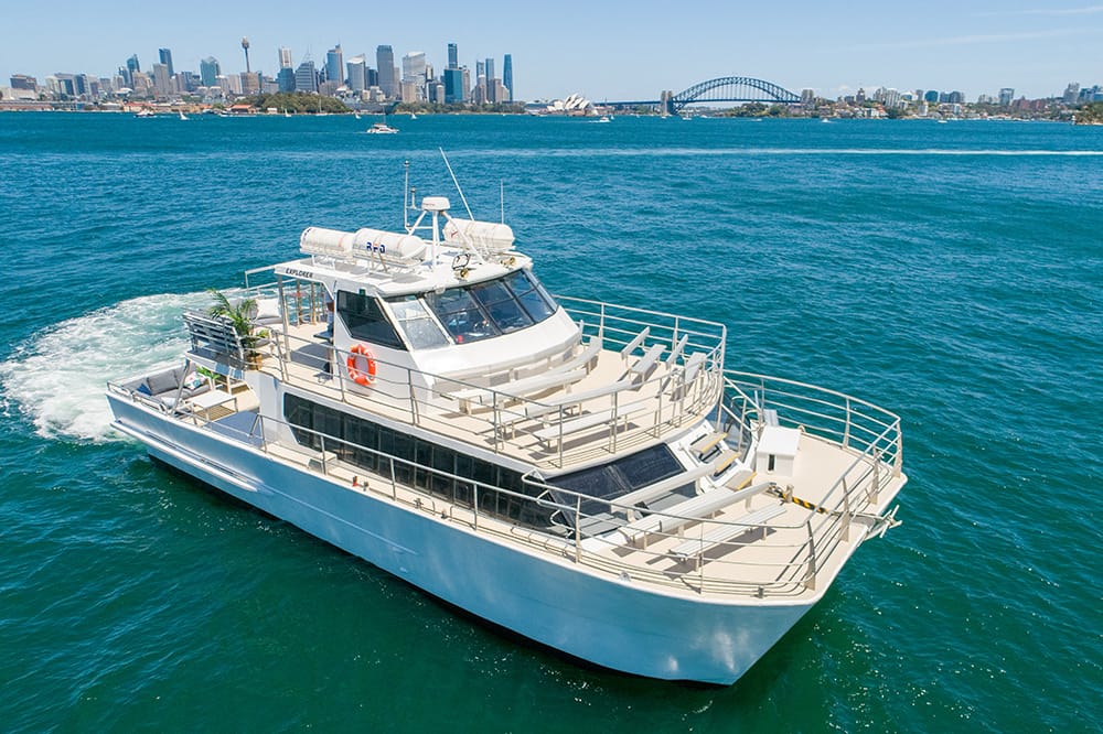 Whitehaven - Sydney Harbour boat hire