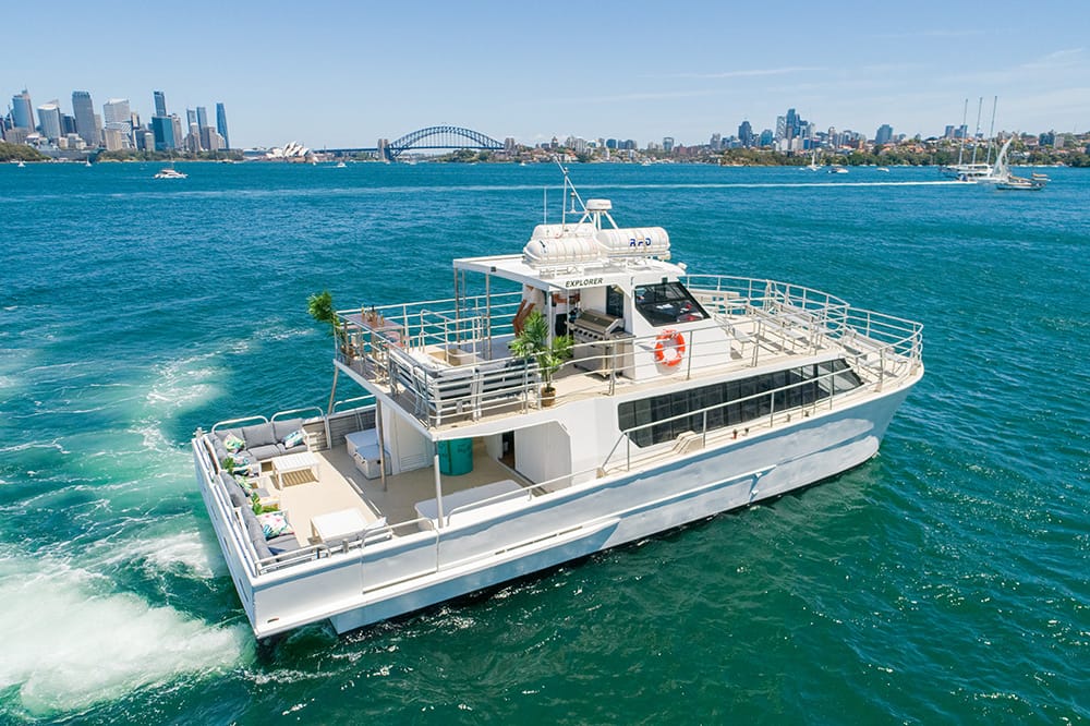 Whitehaven - Sydney Harbour boat hire