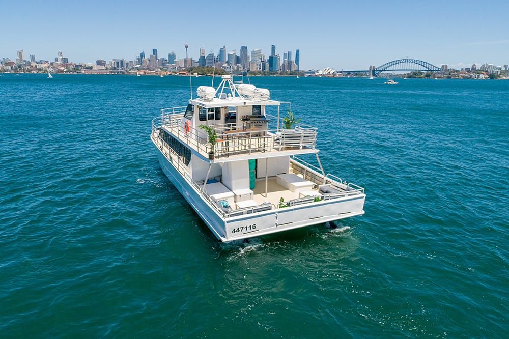 Whitehaven - Sydney Harbour boat hire
