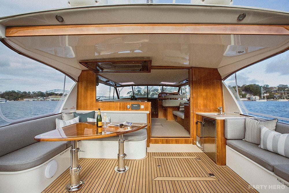 Felix yacht hire on Sydney Harbour