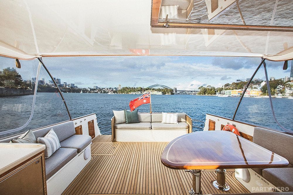 Felix yacht hire on Sydney Harbour