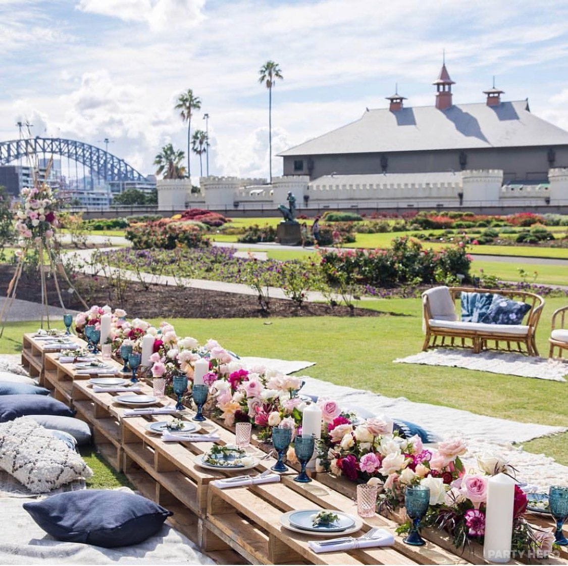 The Pretty Table - event furniture hire in Sydney