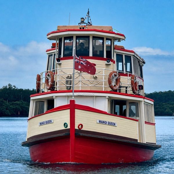 Wangi Queen Showboat - private boat charter in Port Stephens