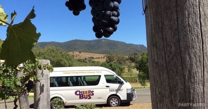 Cheers Bus - wine tours in the Hunter Valley