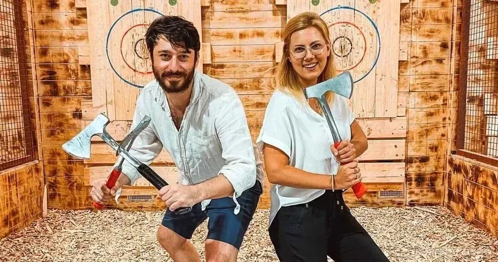 Kiss My Axe Blacktown axe throwing in Sydney - group bookings