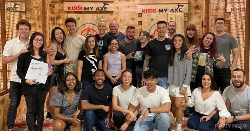 Kiss My Axe Blacktown axe throwing in Sydney - group bookings