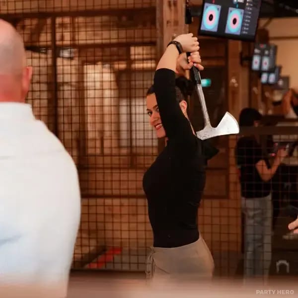 Kiss My Axe Blacktown axe throwing in Sydney - group bookings