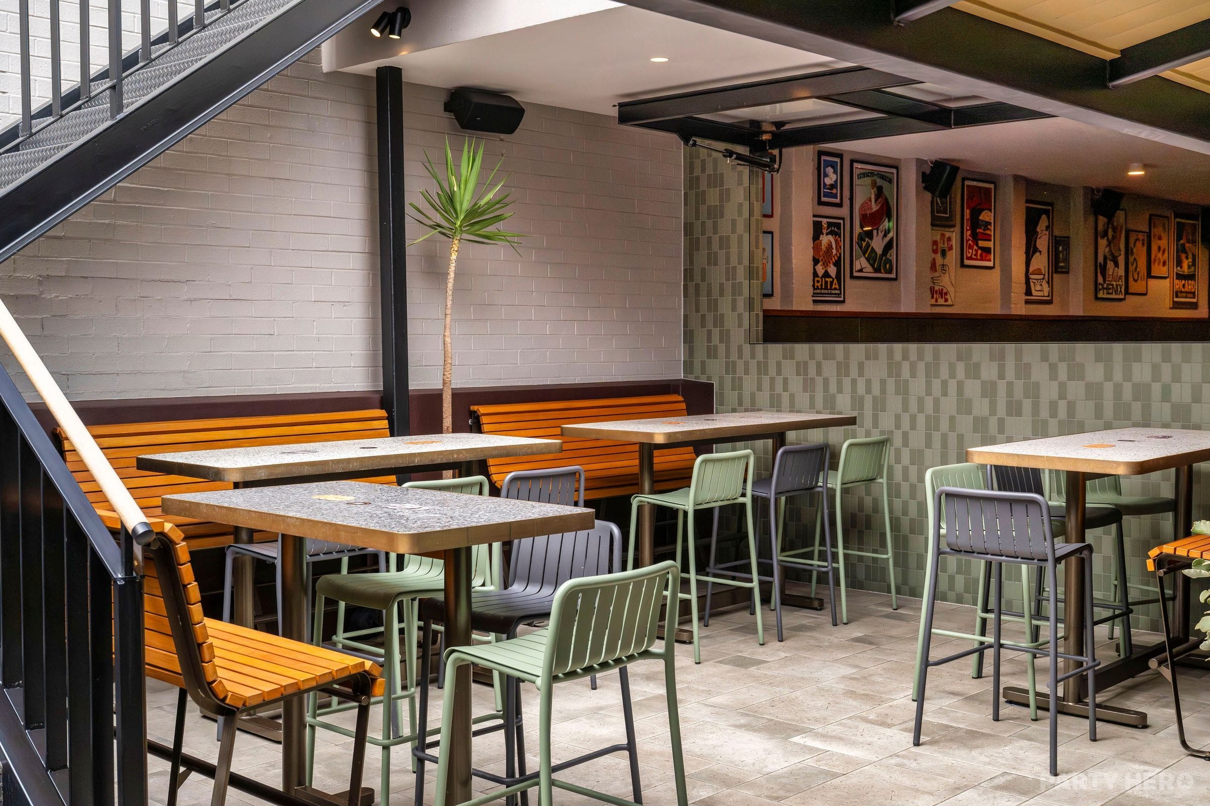 Courtyard & Pool Room at The Cricketers - party venue in Sydney