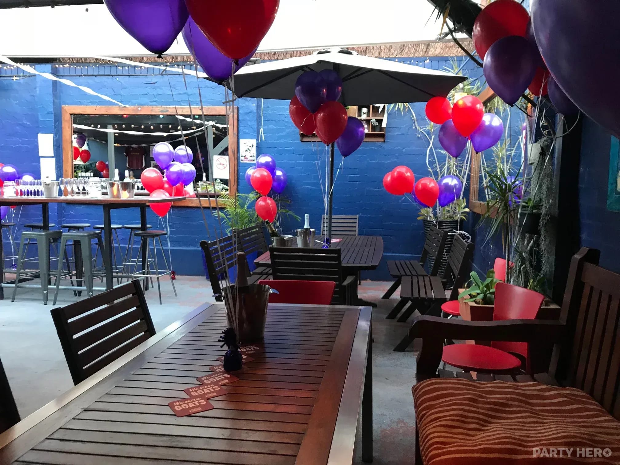The Beer Garden at The Merton Hotel - party venue in Sydney