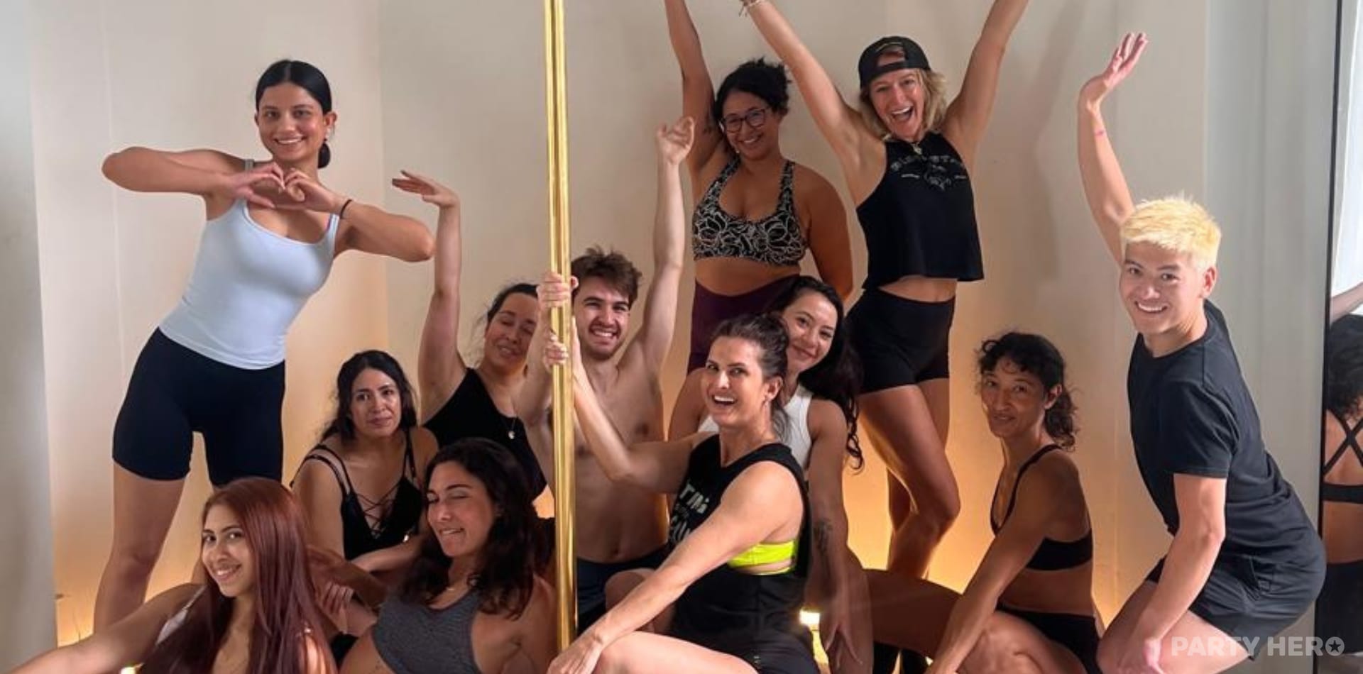 Achieve Pole Studio dance classes in Sydney - group bookings