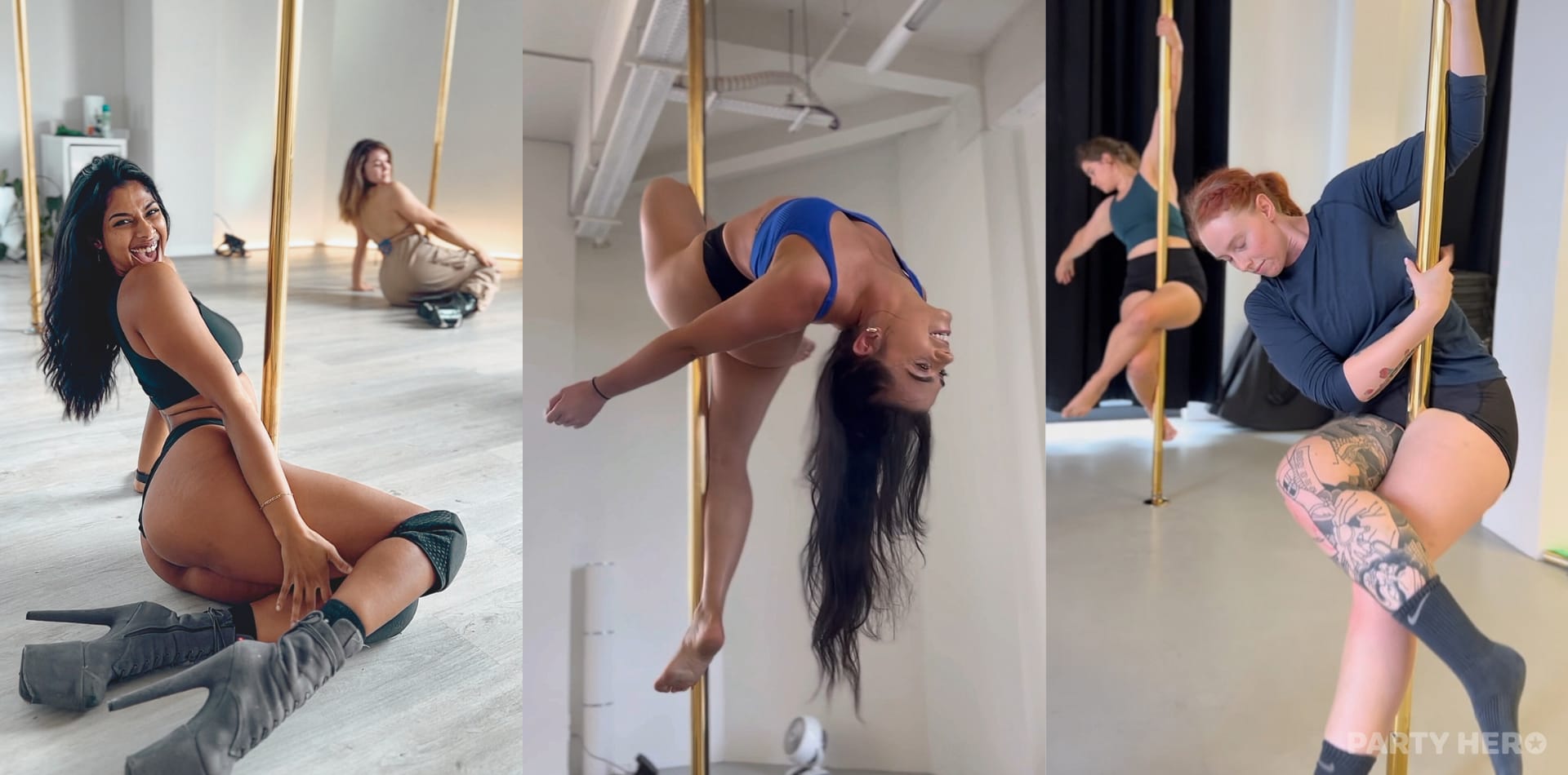 Achieve Pole Studio dance classes in Sydney - group bookings