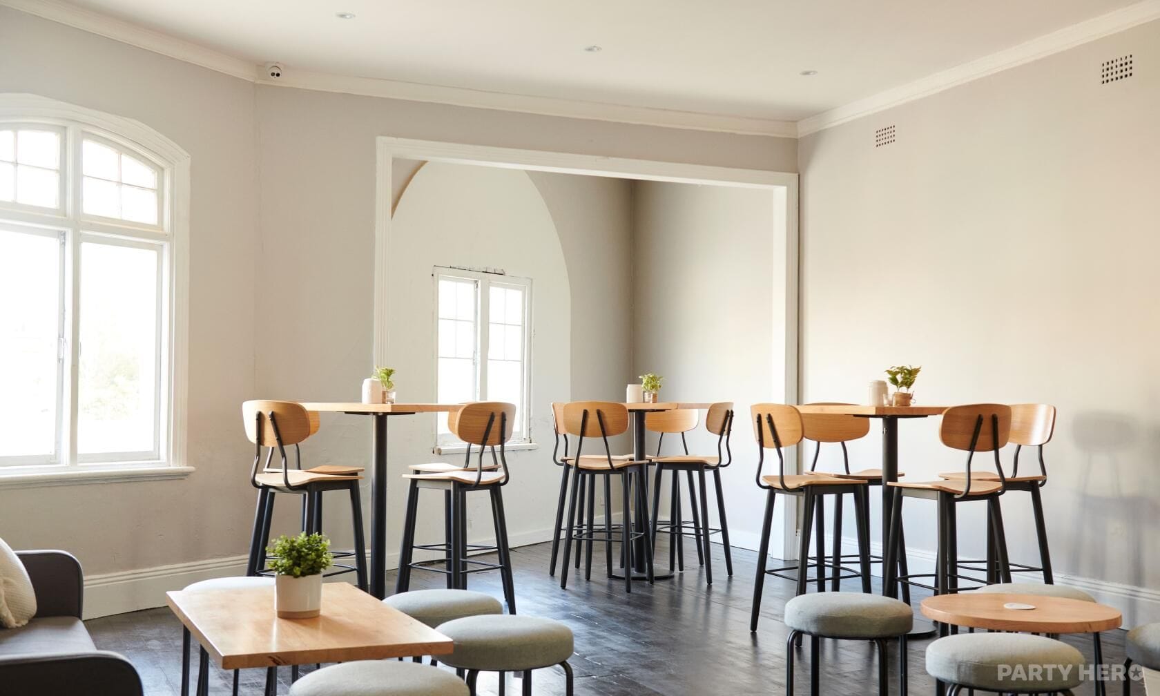 Upstairs Lounge at 44North - party venue hire
