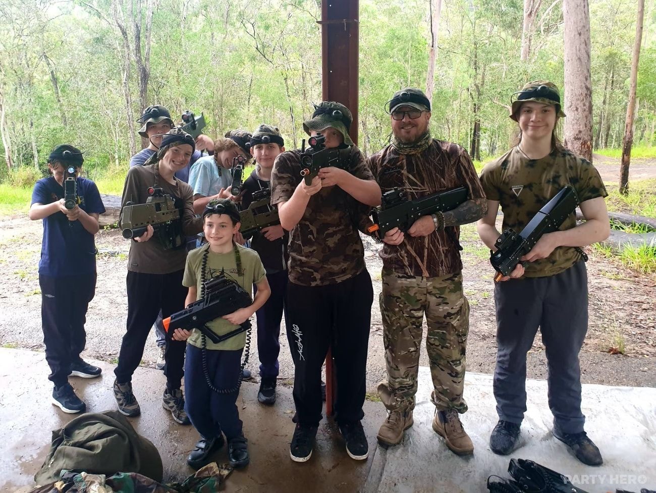 Laser Skirmish Mt Crosby - paintball in Brisbane