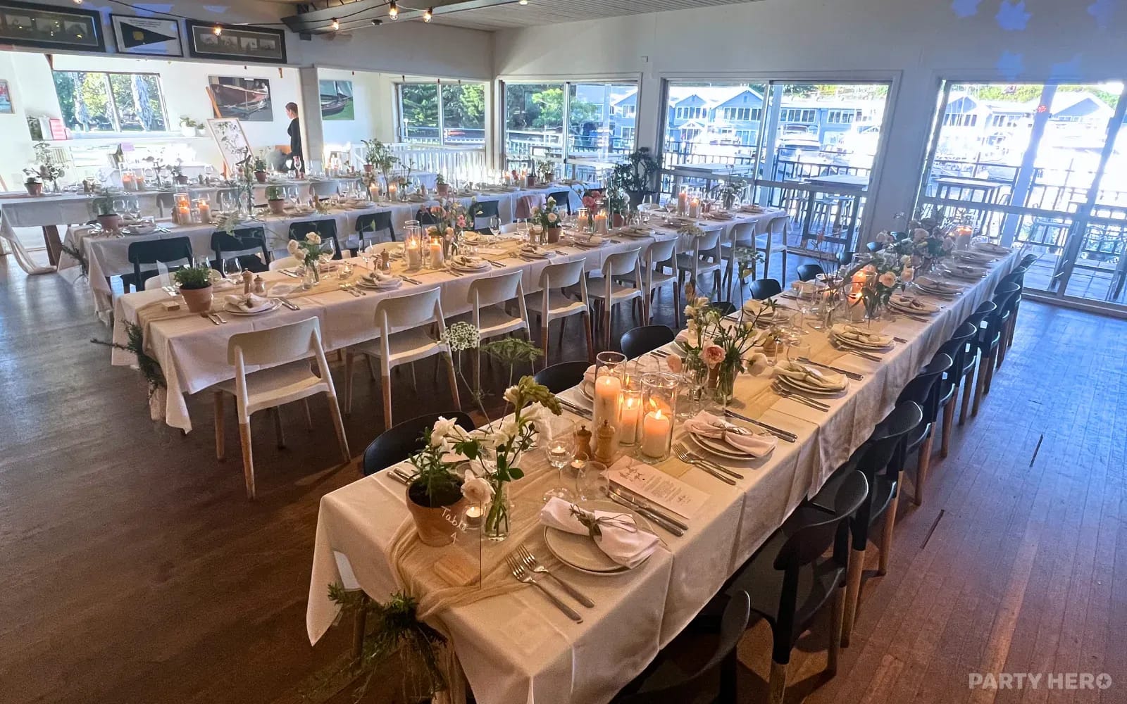 Main Diner & Sunset Balcony at Foys Kirribilli - party venue in Sydney