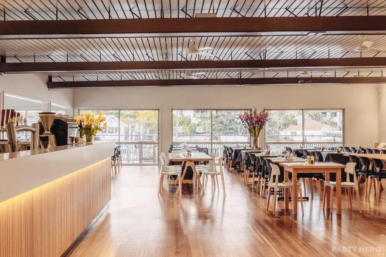 Main Diner & Sunset Balcony at Foys Kirribilli - party venue in Sydney