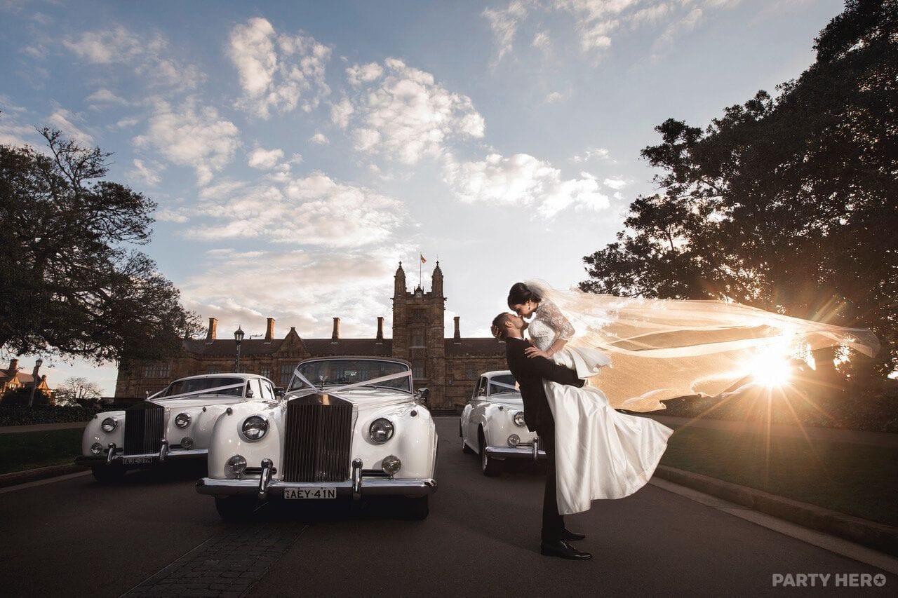 Roll Up in a Rolls wedding car hire in Sydney