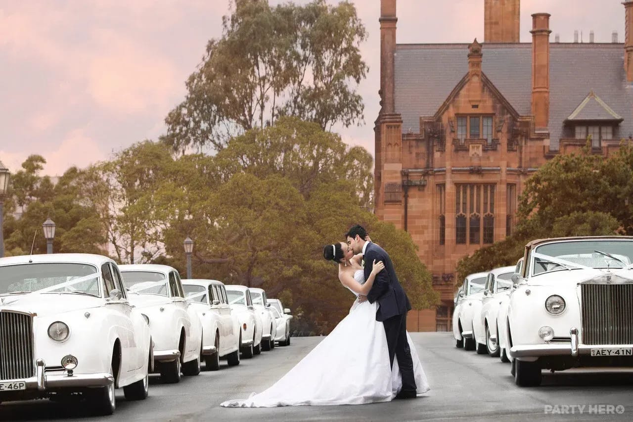 Roll Up in a Rolls wedding car hire in Sydney