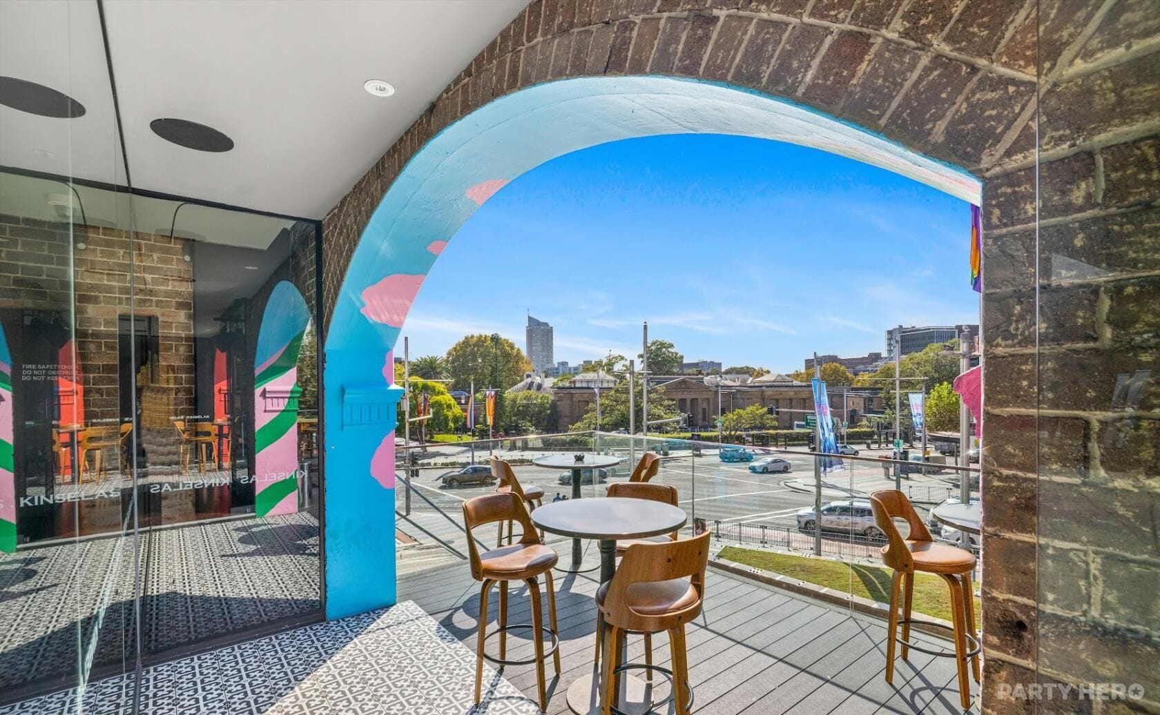 Middle Bar at Kinselas Hotel - party venue hire