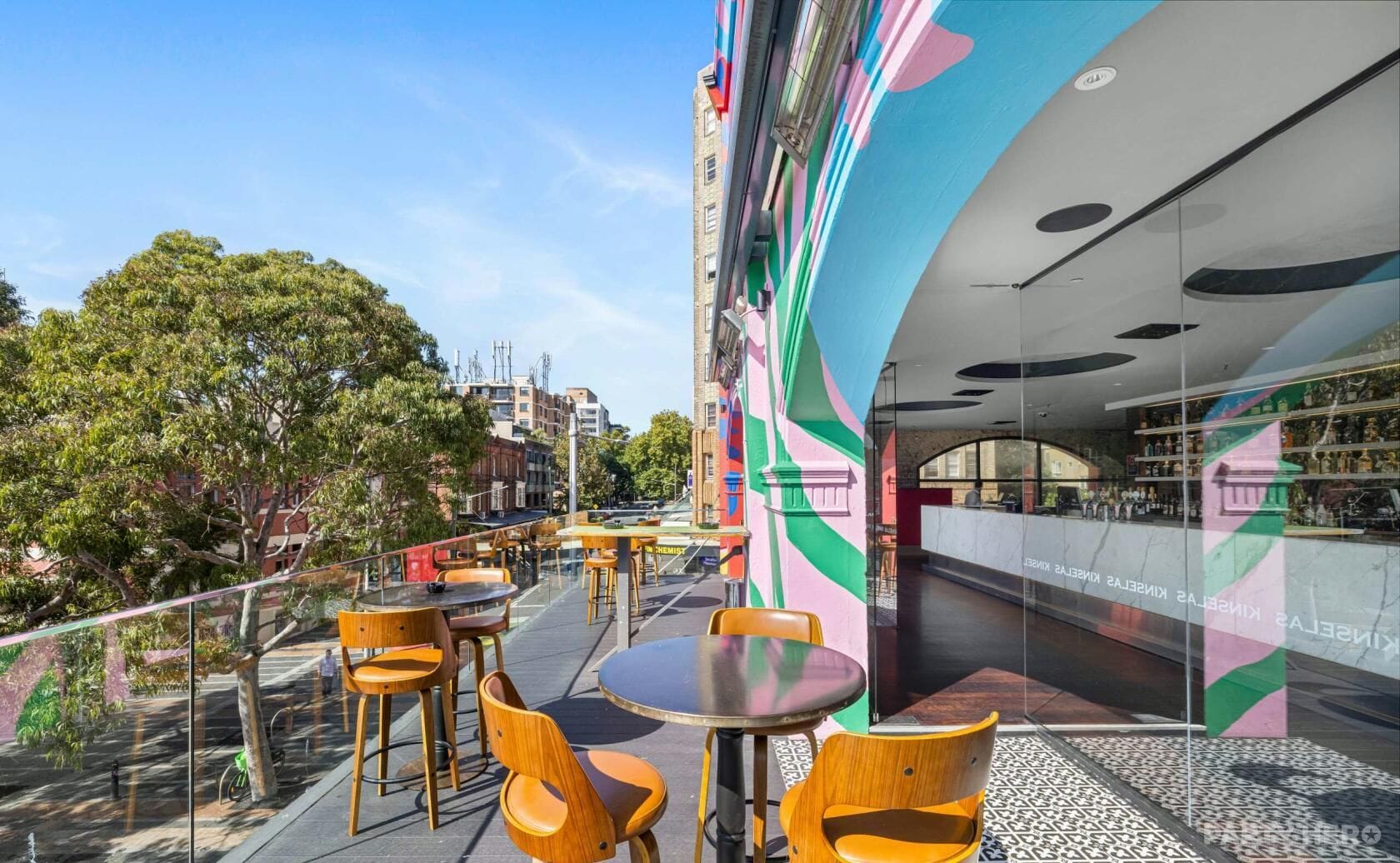 Middle Bar at Kinselas Hotel - party venue hire