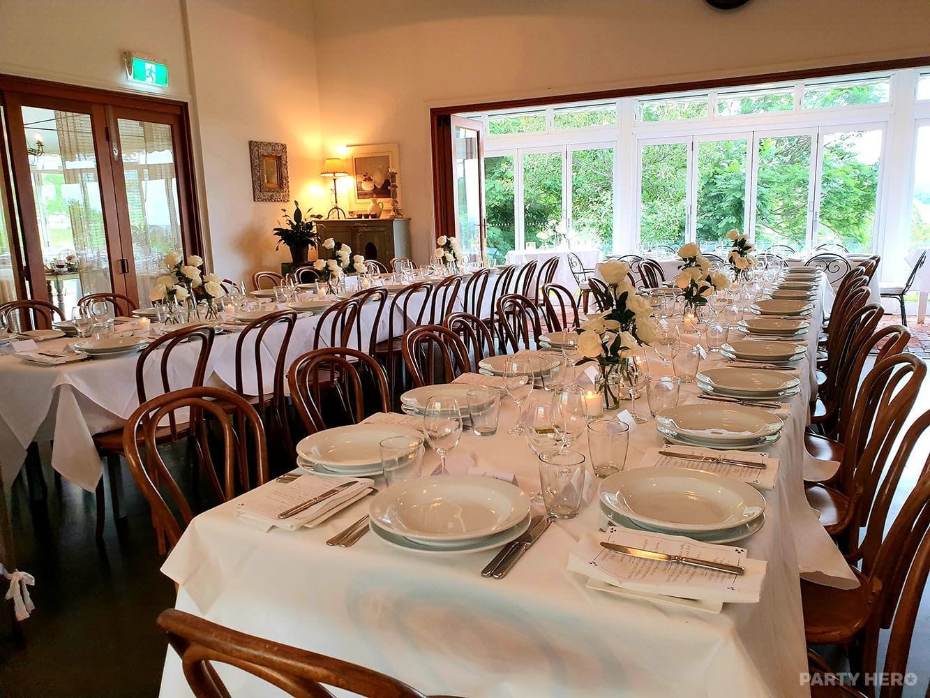 Bistro Molines - party venue in the Hunter Valley