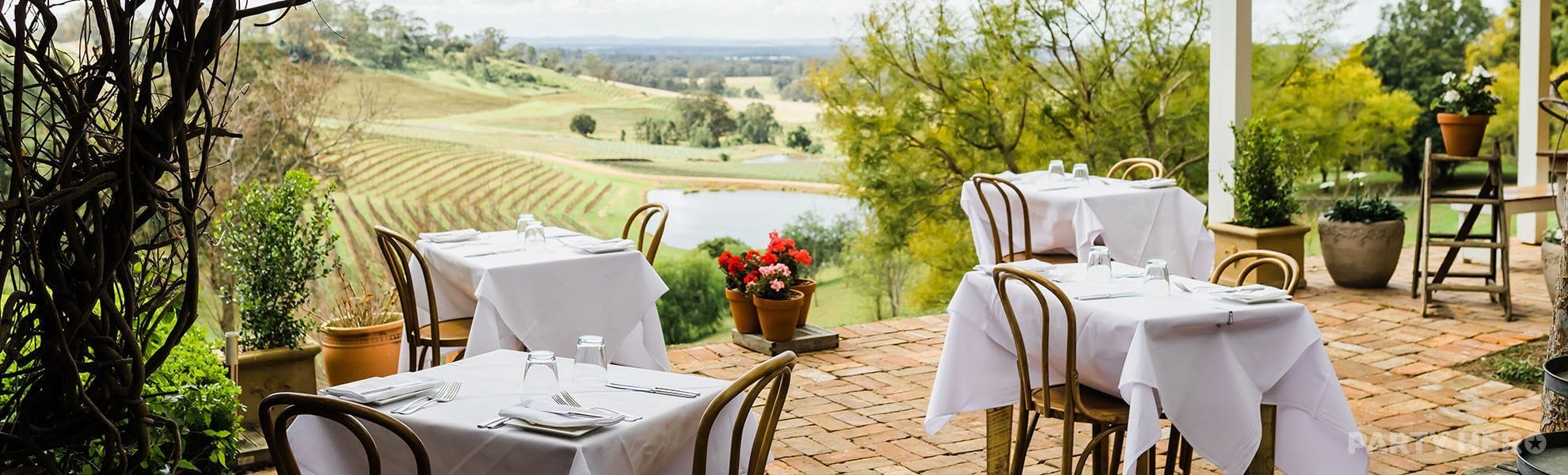 Bistro Molines - party venue in the Hunter Valley