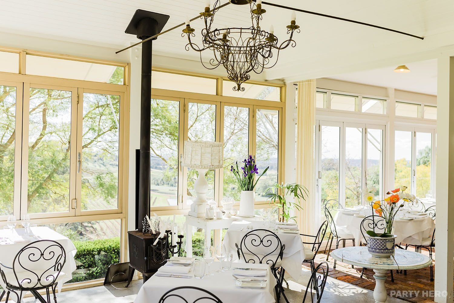 Bistro Molines - party venue in the Hunter Valley