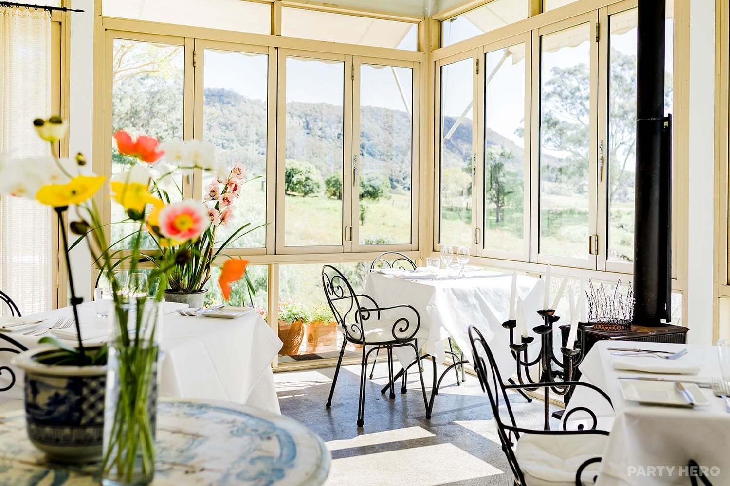 Bistro Molines - party venue in the Hunter Valley