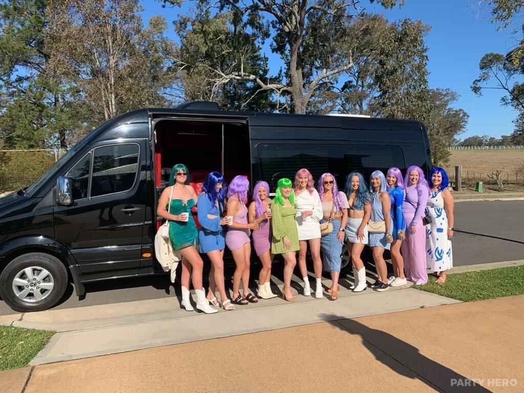 Let's Party Bus activity in Sydney - group bookings