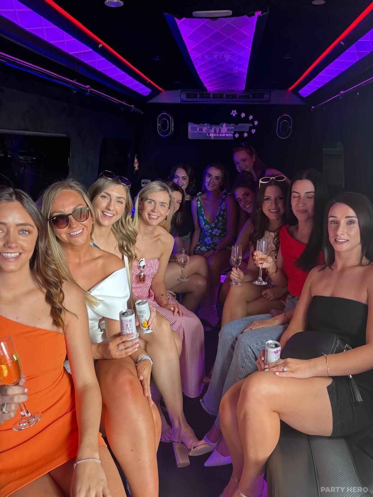 Let's Party Bus activity in Sydney - group bookings