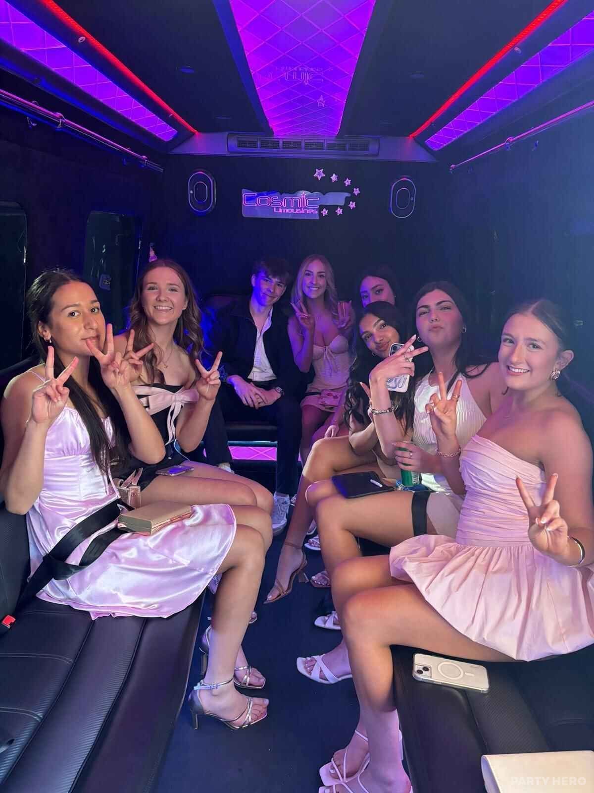 Let's Party Bus activity in Sydney - group bookings