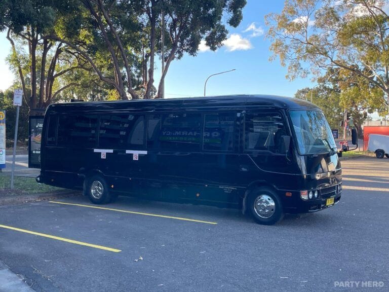 Let's Party Bus activity in Sydney - group bookings