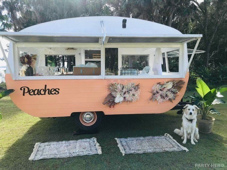 Peaches Vintage Caravan Bar - catering in Newcastle
