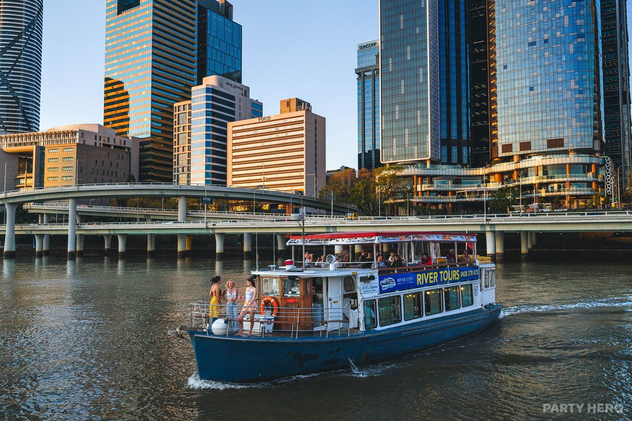 River City Cruises - private boat charter in Brisbane